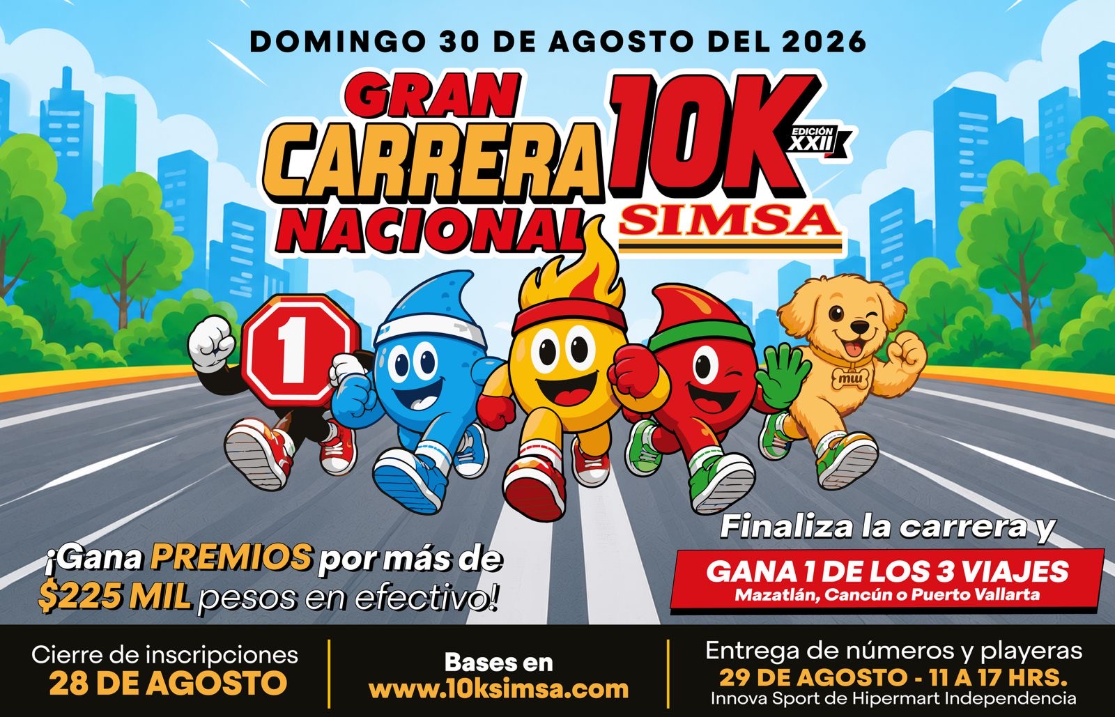 10K SIMSA 2026